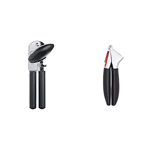 OXO Good Grips Soft-Handled Can OpenerBlackNone Good Grips Soft-Handled Garlic PressBlackOne Size