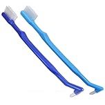 V-Trim Precision ~ Orthodontic Toothbrush x 2 ~ with Interspace Tufted End for Braces