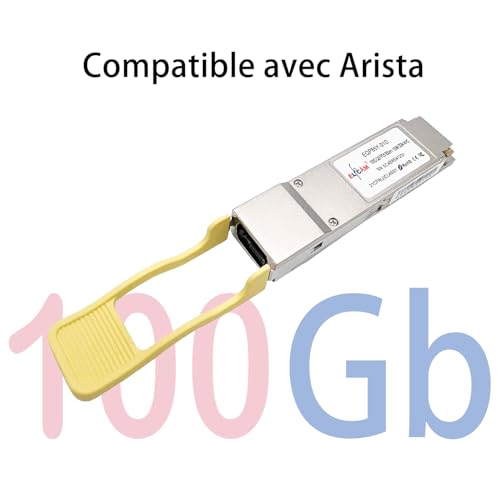 Image of Elfcam - 100G Transceiver Module QSFP28 100GBASE-SR4 850nm 100m DOM MTP /MPO Compatible with Arista