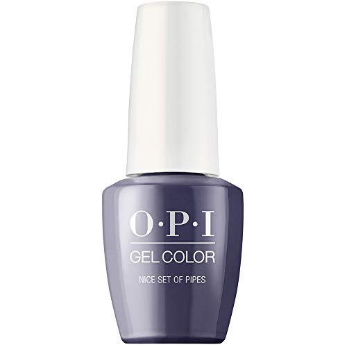 OPI Gel Nail Polish, Scotland Gel Color Collection, Nice Set of Pipes 0.5 oz