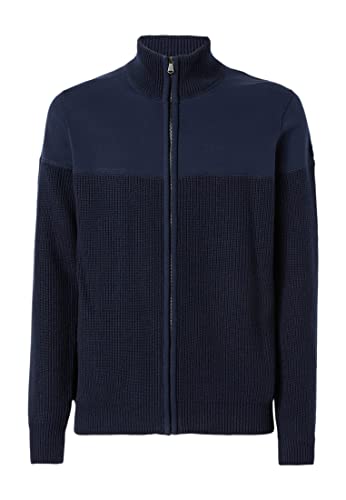 North Sails cardigan à fermeture éclair veste en maille ajustée pour homme