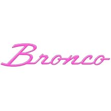 Bronco Script Badge Compatible with 2021-2026 Ford Bronco