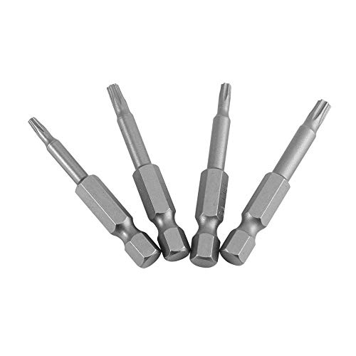 Embout de tournevis Torx à magnétisme renforcé 50mm Hex 1/4" - Haute précision - 2
