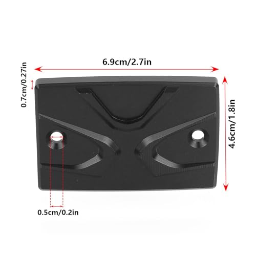 Couvercle de réservoir liquide frein avant TDM 900 maître cylindre moto 04-10 - 4