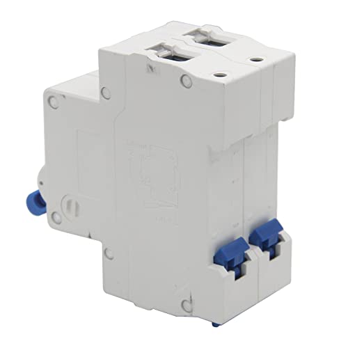 Zookoto 25 Amp Doble-Pole Dc Circuit Breaker, Miniature Circuit Breaker, 2 Poles 500V Dc 25A Isolator For Solar Panels Pv System,Thermal Magnetic Trip, Din Rail Mounting 25A #TOP3