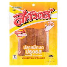 Squidy, Seasoned Roller Squid, 17 G. [Pack Of 4 Pieces] #TOP2