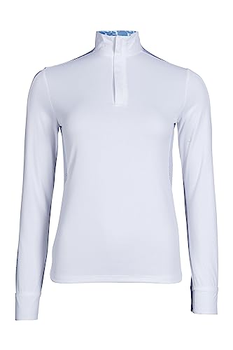 Hkm Hunter Manga Larga Camiseta, Blanco, Small Para Mujer Hkm Hunter Manga Larga Camiseta, Blanco, Small Para Mujer
