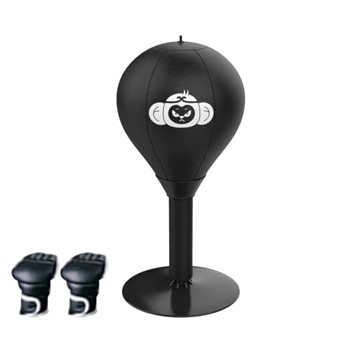 Balón De Boxeo De Escritorio   Mini De Boxeo De Oficina, Herramienta De Ejercicio De del Estrés En Mesa, Dispositivo De Fitness Divertido Y Duradero, Equipo De Entrenamiento Manual