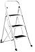 HOUSE DAY Escaleras multifunción, Escalera de Peldaño Plegable de 3 Peldaños Certificado GS 150 kg para Cocinas, Casa, Exteriores, Adultos