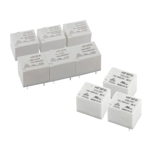 Relais HF3F T73 5V 12V 24V commutateur 4 broches 10A HF3FA micro relais miniature