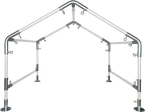 10' x 10' High Peak Canopy Fittings, DIY RV & Boat Carport...