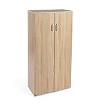 DUPI Mueble Zapatero Librería de Dos Puertas, Madera, Zapatero Puertas de Libro Mueble Auxiliar, Medidas: 60cms Ancho, 32.5cms Profundo, 124cms Alto (Taupe)