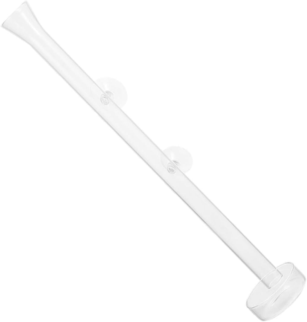 balacoo 1set Fish Feeder Pole and Tray Reusable Acrylic Feeding Accessory for Aquariums Height Shrimp Feeding Tool Easy Installation for Various Aquatic Pets