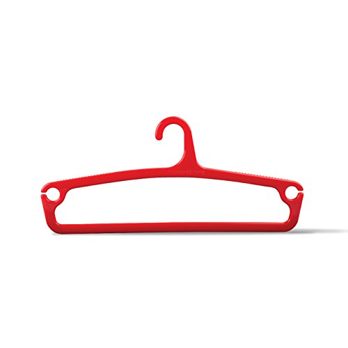 Image of Happy To Hang Ethnica Polypropylene Hanger (Yellow and Red), Pack of 6