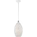 Livex Lighting 49182-03 1 Light White Pendant