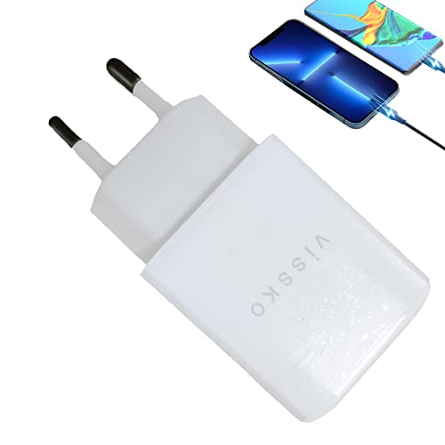 Carregador de viagem - Carregamento rápido Carregador de celular para viagem - Plugue adaptador de e