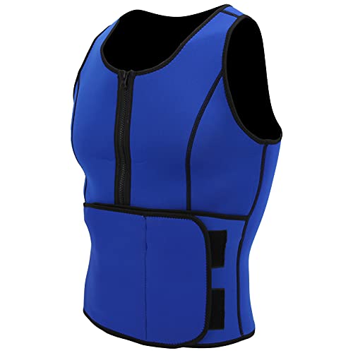 Chaleco de neopreno para sauna de mujer moldeador ajustable talla XXXL para fitness