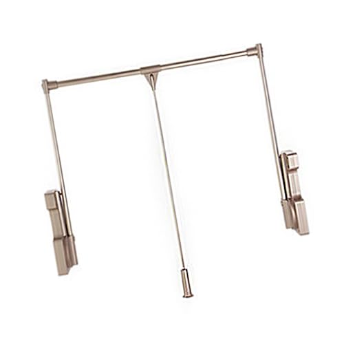 Tringle de placard rabattable avec double butée relevable et charge de 33 LB