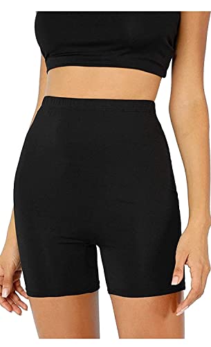 Image of R LON Cotton Lycra Tight Fit Stretchable Cycling Shorts Womens | Shorties for Active wear /Exercise /Workout /Yoga /Gym /Cycle /Running