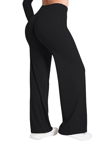 Sunzel Butt Lifting Wide Leg Yoga Pants for Women