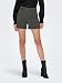 JDY Damen Jdygeggo JRS Noos Shorts, Peat/Detail:Black Button, M EU