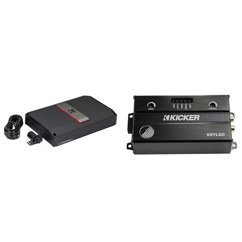 Kicker LX3000.1, KISL, 3000w Mono Class-D Subwoofer Amp (51LX30001)
