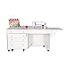 Kangaroo Sewing Furniture - Kangaroo & Joey II Cabinet in Ash White