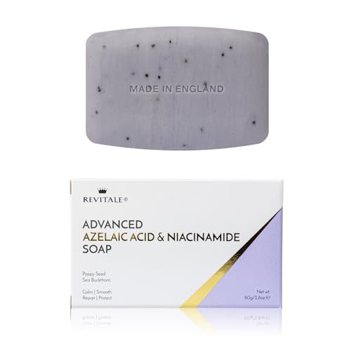 Revitale Advanced Azelainsäure- & Niacinamid-Seife – Beruhigende Reinigungsseife für glatte, ausgeglichene & geschützte Haut