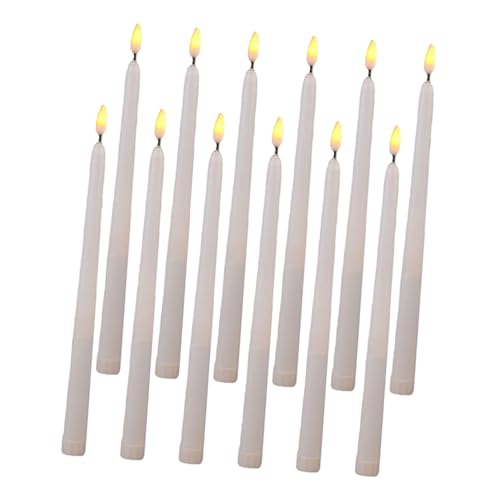 Velas LED de poste largo decorativas para crear ambientes mágicos en bodas y fiestas