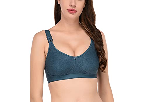 Image of Viral Girl Cotton Hosiery Women's Bra | Non-Padded Wire-Free Design with Adjustable Straps | Full Coverage Comfortable Bra | Soft Stretchable Fabric for All Day Support