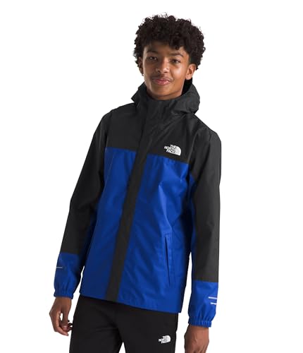 THE NORTH FACE Boys' Antora Waterproof Rain Jacket, TNF Blue, Small