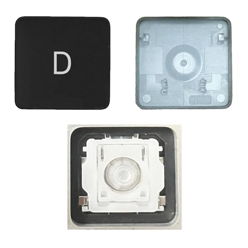 CTBDZ Capuchons De Touches De Clavier Azerty Français Rechange pour MacBook Air/Pro Max 13'' 14'' 15'' 16'' (M4 M5) A3240 A3241 A3434 A3448 A3449 A3426 A3427 A3428 A3429 Keybard 2025-2026 (Noir) – vue 6