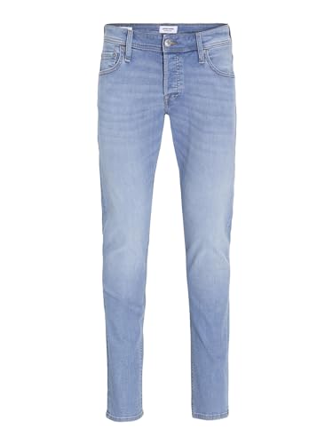Jack & Jones Men's Glenn Original 330 Slim Jeans, Blue Denim, 34W x 30L