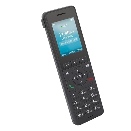 Teléfono inalámbrico Keenso con pantalla a color y líneas SIP miniatura 4