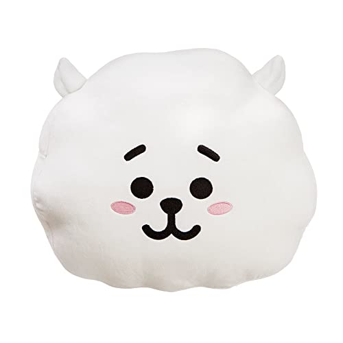 AURORA 61464 BT21 Official Merchandise, RJ Plush Cushion, White,Medium