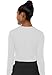 Med Couture Women's Underscrub Top Long Sleeve Performance Knit Tee, 360° Stretch, Lightweight & Ultra Soft Fabric - MC8499, S, White