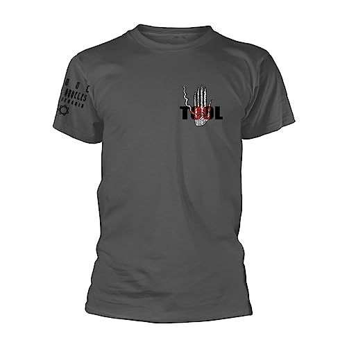 Générique Tool Homme Spectre Burst Skeleton T-Shirt Gris Foncé