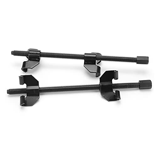 HELEVIA Compressore per Molle Puntone, Strumento per Sospensioni Auto, Installatore per Rimozione Acciaio Fuso con Foro 1‑2DP, per Riparazione Veicoli
