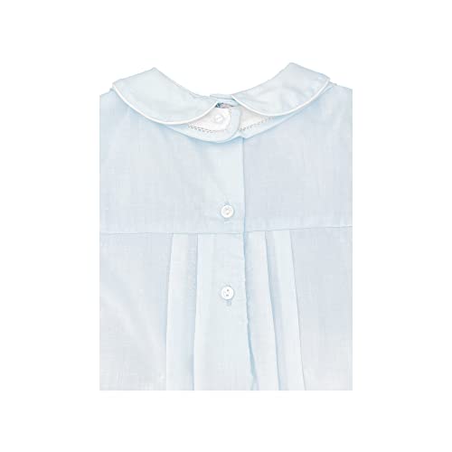 Baby Boys' Romper with Embroidered Sailboat Bib, Blue4