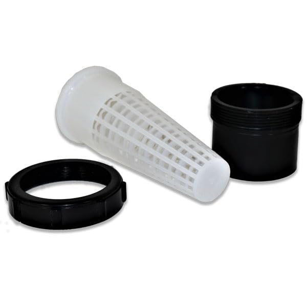 eco-filtration AQUA SURE 56mm/2โณ Removable Strainer Cage | Pond Filter Intake Guard for 56mm Waste Pipe | 50mm Domestic Waste | Prevents Debris, Media Loss & Fish Ingress
