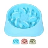 Dog Slow Feeder Bowl,Pet Dog Food Bowls for Medium Small Dogs & Puppies to Slow Down Eating,Sorxine...