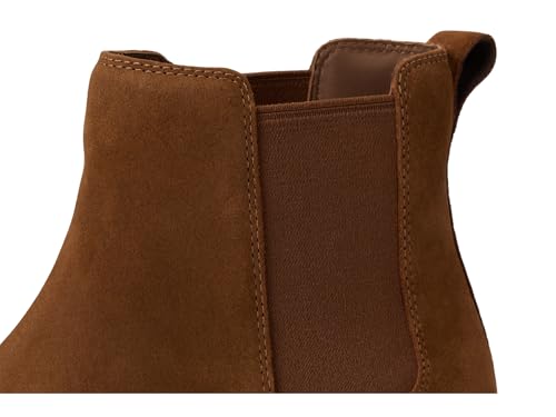 Cole Haan Cole Haan, Men, Judson Grand Chelsea Boots, Spiced Brown Suede/Raven Water Resistant, 9.5, Medium