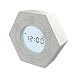 Hexagon Rotating Timer, 5,15, 30, 45, 60 Minute Preset Countdown Timer, Easy-to-Use Time Management Tool for Classroom, Meeting, Cooking, Study, Homework, Workouts (White)