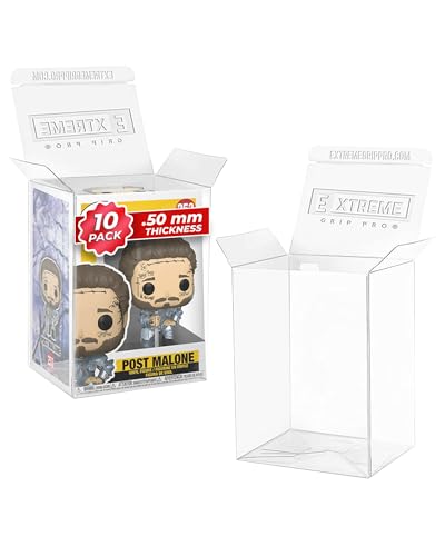 Protectors/Cases/for 4 Funko Pop Vinyl 0.5mm STRONG Thickness (1-100 pack) (50)