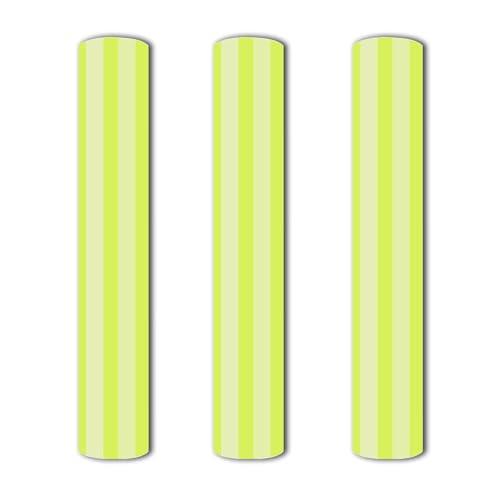 VENITOR Neon Yellow 3D Puff HTV, 3 Sheets 12