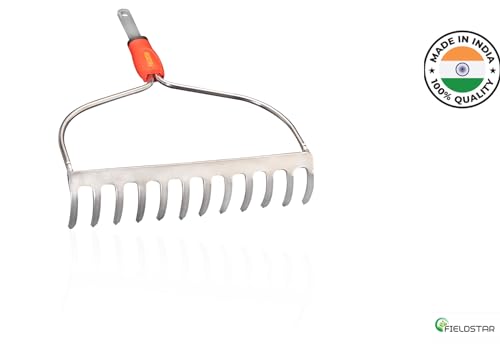 Image of Fieldstar Multi-Star Heavy Duty Garden Rake, Model 12 Teeth (Garden Rake 12 Teeth)