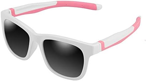 ASVP Shop Children Kids Boys Girls Baby Polarized Sunglasses Silicon Rubber Shades Glasses Age 3-10