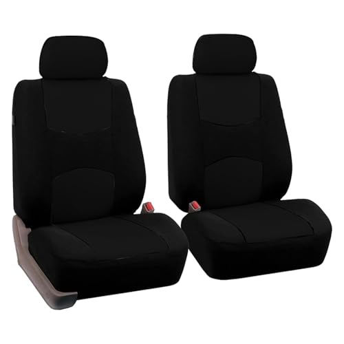 Housse de siège voiture universelle noire compatible airbag pour SUV et camion