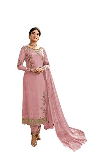 Prija Collection Ready to Wear Indian Pakistani Ethnic Wear Designer Straight Salwar Kameez Suit for Womens