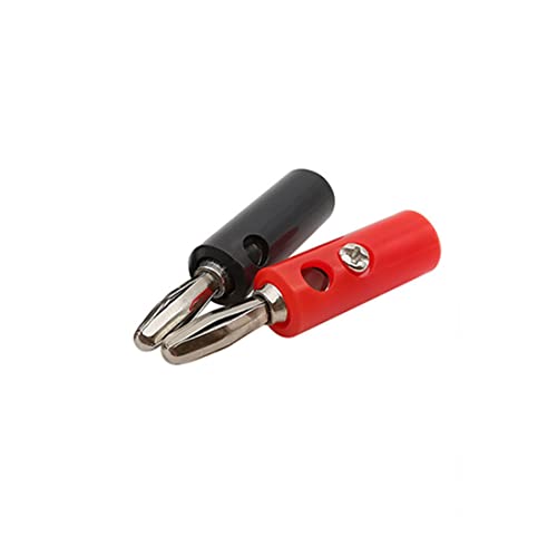 Banana Plugs 4mm Audio Speaker Wire Cable Connector miniatura 3